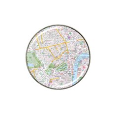 London City Map Hat Clip Ball Marker (4 Pack) by Bedest