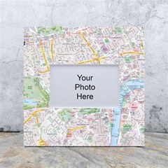 London City Map White Box Photo Frame 4  X 6 