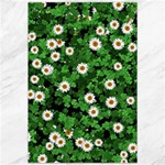 Daisies Clovers Lawn Digital Drawing Background Canvas 20  x 30  19.62 x28.9  Canvas - 1