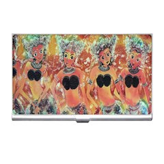 Indonesia-lukisan-picture Business Card Holder