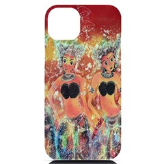Indonesia-lukisan-picture Iphone 14 Plus Black Uv Print Case