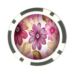 Print-roses Poker Chip Card Guard (10 Pack)