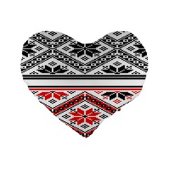 Bulgarian Standard 16  Premium Flano Heart Shape Cushions