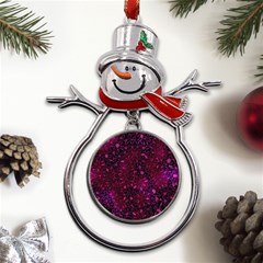Retro-02 Metal Snowman Ornament