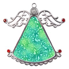 Retro-03 Metal Angel With Crystal Ornament