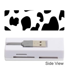 Black And White Cow Print,wallpaper Memory Card Reader (stick)