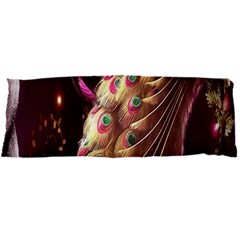 Peacock Dream, Fantasy, Flower, Girly, Peacocks, Pretty Body Pillow Case Dakimakura (two Sides)