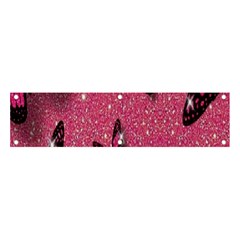 Butterfly, Girl, Pink, Wallpaper Banner And Sign 4  X 1 