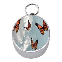 Aesthetic Butterfly , Butterflies, Nature, Mini Silver Compasses