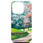 Anime Scenery Landscape iPhone 14 Pro Black UV Print Case Front