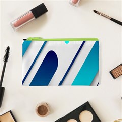 Abstract, Desenho, Flat, Google, Material Cosmetic Bag (xs)