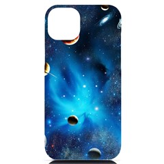 3d Universe Space Star Planet Iphone 14 Plus Black Uv Print Case