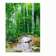 Bamboo Forest Squid Family Large Garden Flag (two Sides)