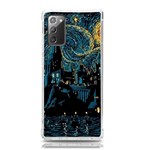 Hogwarts Starry Night Van Gogh Samsung Galaxy Note 20 TPU UV Case Front