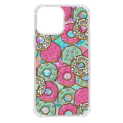 Donut Pattern Texture Colorful Sweet Iphone 13 Pro Max Tpu Uv Print Case by Grandong