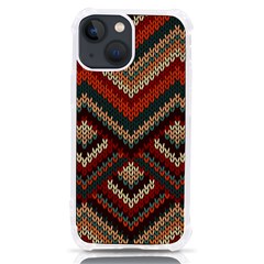Pattern Knitting Texture Iphone 13 Mini Tpu Uv Print Case
