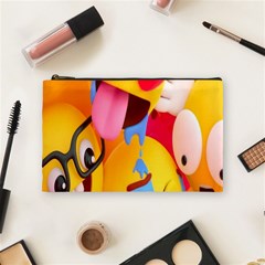 Emojis, Emoji, Hd Phone Wallpaper Cosmetic Bag (medium)
