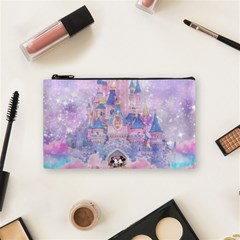 Disney Castle, Mickey And Minnie Cosmetic Bag (small)