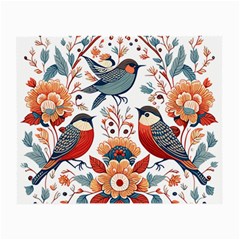 Birds Small Glasses Cloth
