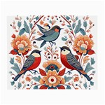 Birds Small Glasses Cloth Front
