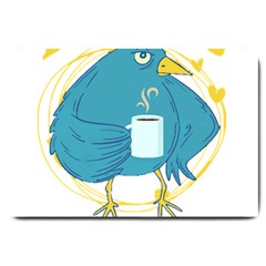 Bird T- Shirt Funny Morning Muffle Saying Design T- Shirt Yoga Reflexion Pose T- Shirtyoga Reflexion Pose T- Shirt Large Doormat