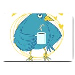 Bird T- Shirt Funny Morning Muffle Saying Design T- Shirt Yoga Reflexion Pose T- Shirtyoga Reflexion Pose T- Shirt Large Doormat 30 x20  Door Mat