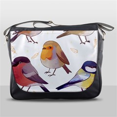 Birds Illustration T- Shirt Cute European Birds Illustration T- Shirt Yoga Reflexion Pose T- Shirtyoga Reflexion Pose T- Shirt Messenger Bag