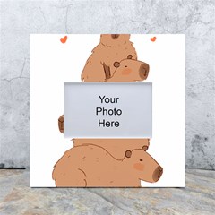 Capybara Art T- Shirt Capybara Pile - A Cute Stack Of Capybaras T- Shirt Yoga Reflexion Pose T- Shirtyoga Reflexion Pose T- Shirt White Box Photo Frame 4  X 6 