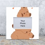 Capybara Art T- Shirt Capybara Pile - A Cute Stack Of Capybaras T- Shirt Yoga Reflexion Pose T- Shirtyoga Reflexion Pose T- Shirt White Box Photo Frame 4  x 6  Front
