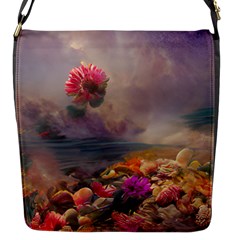 Floral Blossoms  Flap Closure Messenger Bag (s) by Internationalstore