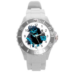 Bourbon T- Shirt Funny Bourbon T- Shirt (1) Round Plastic Sport Watch (l)