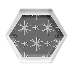 Starfish Hexagon Wood Jewelry Box by Mariart