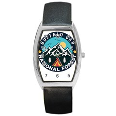 Buffalo Gap National Grassland T- Shirt Buffalo Gap National Grassland T- Shirt Barrel Style Metal Watch