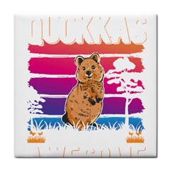 Quokka T-shirtbecause Quokkas Are Freaking Awesome T-shirt Face Towel by EnriqueJohnson