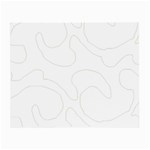 Abstract Pattern Gray Pastel Swirl T- Shirt Abstract Pattern Gray Pastel Swirl T- Shirt Small Glasses Cloth Front