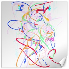 Abstract T- Shirt Abstract Art T- Shirt Canvas 12  X 12 