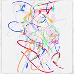 Abstract T- Shirt Abstract Art T- Shirt Canvas 12  x 12  11.4 x11.56  Canvas - 1