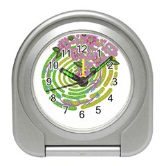Abstract T- Shirt Tropical World T- Shirt Travel Alarm Clock