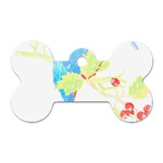 Bird Lover T- Shirtbird T- Shirt (9) Dog Tag Bone (One Side) Front