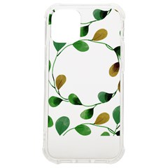 Boho Leaf Pattern T- Shirt Boho Leaf Pattern T- Shirt Iphone 12 Mini Tpu Uv Print Case	