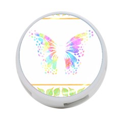 Butterfly Lover T- Shirtbutterfly T- Shirt 4-port Usb Hub (two Sides)