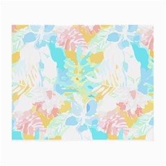Fashion T- Shirt Fashion Tropical Pattern T- Shirt Small Glasses Cloth