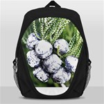 Gin T- Shirt Gin Juniper Berry Plant Photo T- Shirt Backpack Bag Front