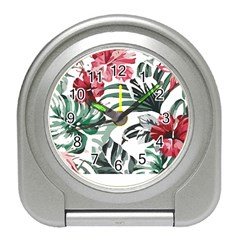 Hawaii T- Shirt Hawaii Flaw Pattern T- Shirt Travel Alarm Clock