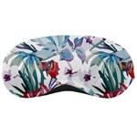 Hawaii T- Shirt Hawaii Flora Pattern T- Shirt Sleep Mask Front