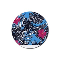 Hawaii T- Shirt Hawaii Flowering Trend T- Shirt Rubber Round Coaster (4 Pack) by EnriqueJohnson