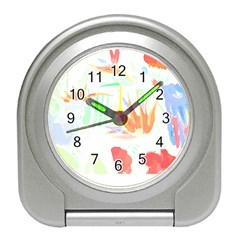 Hawaii T- Shirt Hawaii Hawaian Trend T- Shirt Travel Alarm Clock