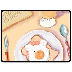 ??????? Two Sides Fleece Blanket (large)