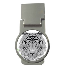 Tiger Head Money Clips (round) 