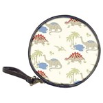 Dinosaur Art Pattern Classic 20-CD Wallets Front